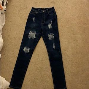 Fashion Nova Dark Jeans